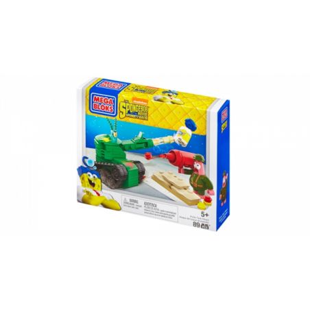 MEGA BLOKS CND24 non  BỂ DƯA CHUA bộ đồ chơi xếp lắp ráp ghép mô hình Spongebob Squarepants PICKLE TANK ATTACK Chú Bọt Biển Tinh Nghịch 89 khối