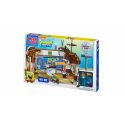 MEGA BLOKS 94613 CBH85 non Lego CUỘC TẤN CÔNG CỦA VUA LÂU ĐÀI CUA bộ đồ chơi xếp lắp ráp ghép mô hình Spongebob Squarepants KRUSTY KRAB ATTACK Chú Bọt Biển Tinh Nghịch 407 khối