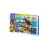 MEGA BLOKS 94613 CBH85 non  CUỘC TẤN CÔNG CỦA VUA LÂU ĐÀI CUA bộ đồ chơi xếp lắp ráp ghép mô hình Spongebob Squarepants KRUSTY KRAB ATTACK Chú Bọt Biển Tinh Nghịch 407 khối