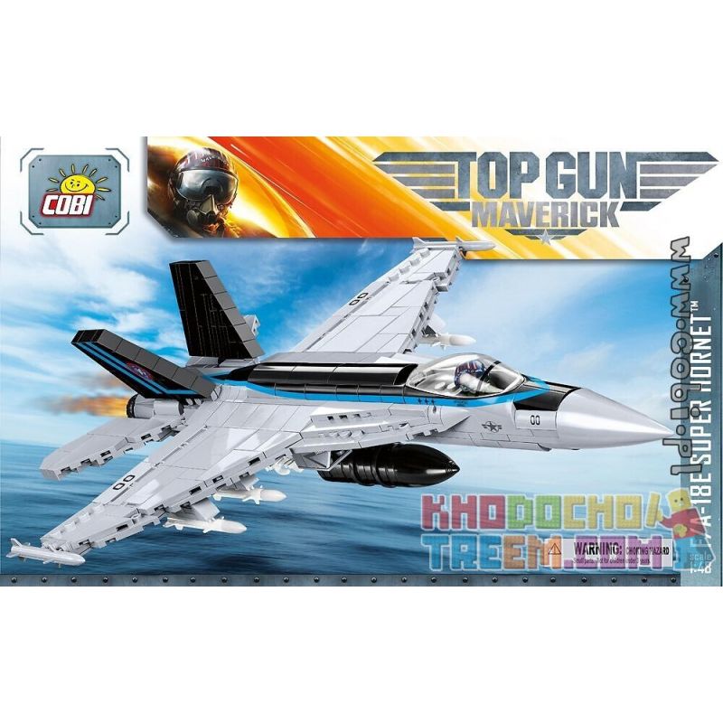 COBI CHARACTER BUILDING COBI-5805 5805 COBI5805 non Lego PHIÊN BẢN GIỚI HẠN F A-18E SUPER HORNET bộ đồ chơi xếp lắp ráp ghép mô hình F/A-18E SUPER HORNET™ LIMITED EDITION 570 khối