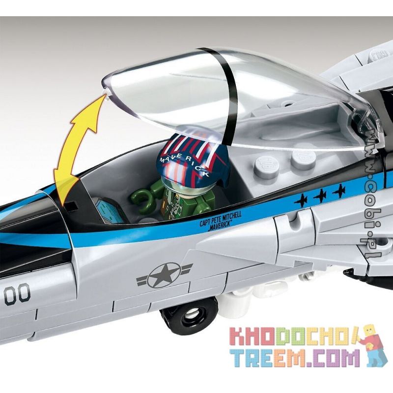 COBI CHARACTER BUILDING COBI-5805 5805 COBI5805 non  PHIÊN BẢN GIỚI HẠN F A-18E SUPER HORNET bộ đồ chơi xếp lắp ráp ghép mô hình F/A-18E SUPER HORNET™ LIMITED EDITION 570 khối