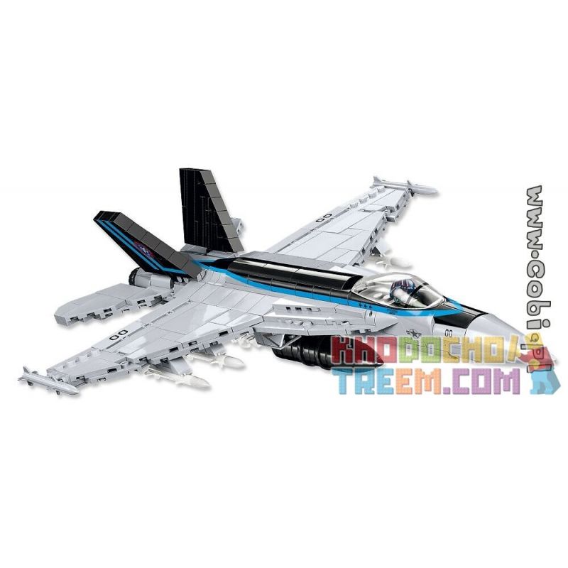 COBI CHARACTER BUILDING COBI-5805 5805 COBI5805 non  PHIÊN BẢN GIỚI HẠN F A-18E SUPER HORNET bộ đồ chơi xếp lắp ráp ghép mô hình F/A-18E SUPER HORNET™ LIMITED EDITION 570 khối