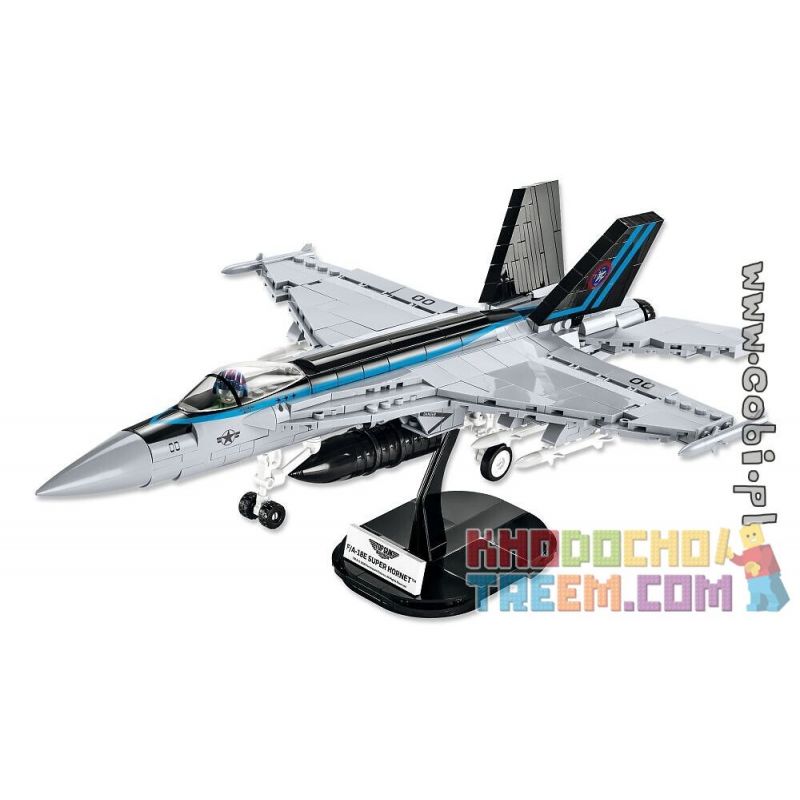 COBI CHARACTER BUILDING COBI-5805 5805 COBI5805 non  PHIÊN BẢN GIỚI HẠN F A-18E SUPER HORNET bộ đồ chơi xếp lắp ráp ghép mô hình F/A-18E SUPER HORNET™ LIMITED EDITION 570 khối