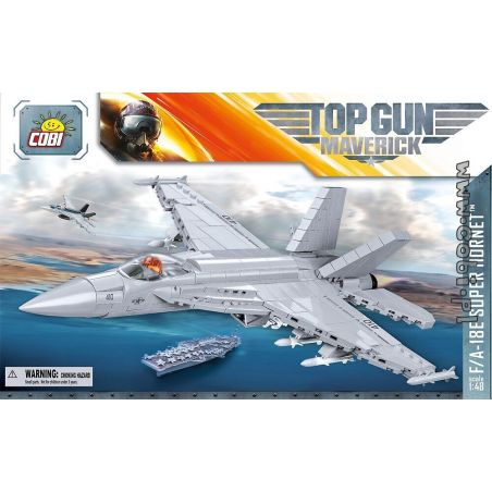 COBI CHARACTER BUILDING 5804 COBI-5804 COBI5804 non  BỘ ĐỆM SIÊU A-18E bộ đồ chơi xếp lắp ráp ghép mô hình F/A-18E SUPER HORNET™ 555 khối