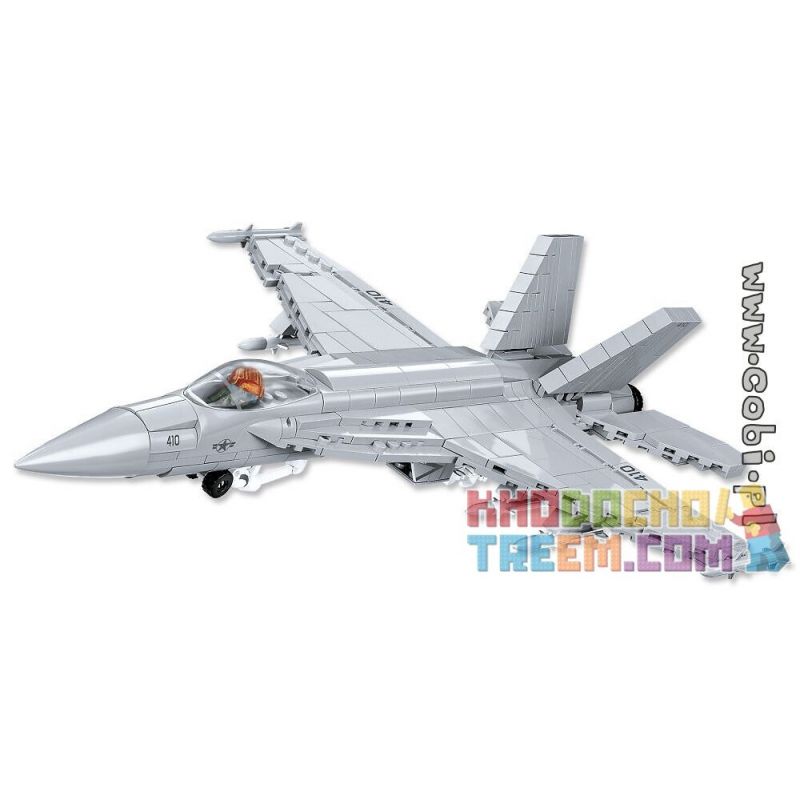 COBI CHARACTER BUILDING 5804 COBI-5804 COBI5804 non  BỘ ĐỆM SIÊU A-18E bộ đồ chơi xếp lắp ráp ghép mô hình F/A-18E SUPER HORNET™ 555 khối