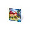 MEGA BLOKS 10752 non  NHÀ CỦA CHA XANH bộ đồ chơi xếp lắp ráp ghép mô hình Movie & Game PAPA SMURF'S HOUSE Phim Và Trò Chơi 47 khối