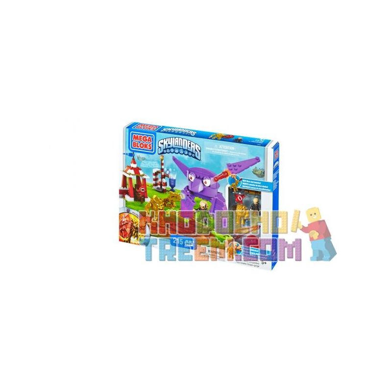 MEGA BLOKS 95486 non Lego CẮT VARNIVAL VARNIVAL. bộ đồ chơi xếp lắp ráp ghép mô hình Skylanders CUT THROAT CARNIVAL 215 khối