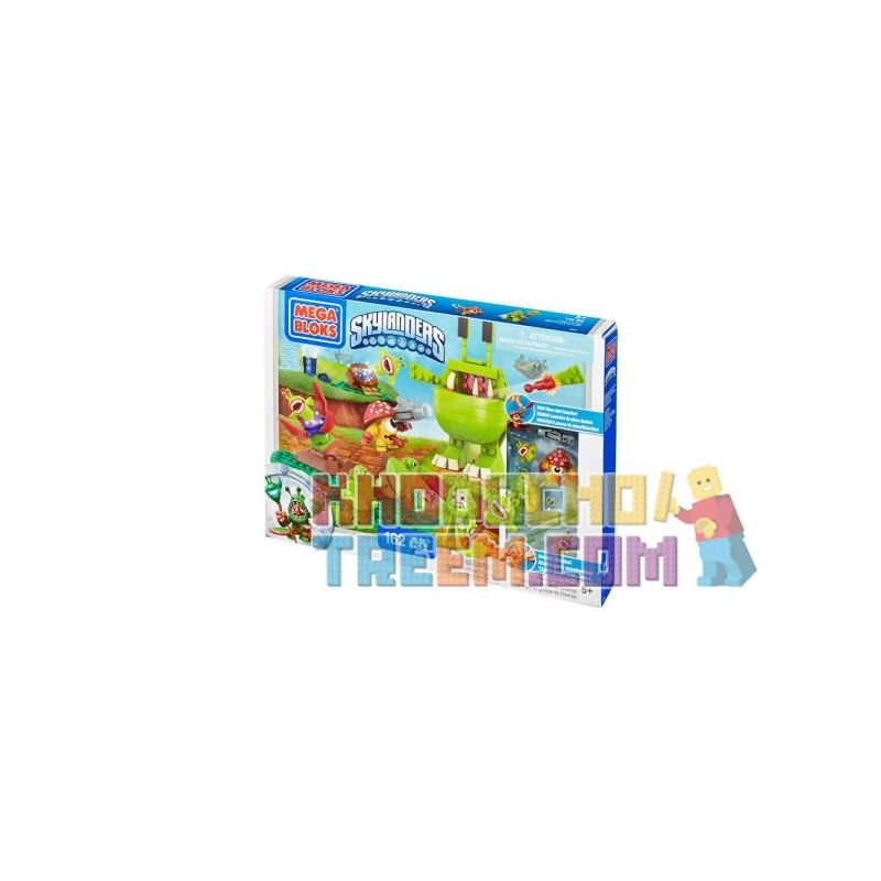 MEGA BLOKS 95352 non Lego SỞ THÍCH VƯỢT QUA ATTAKK. bộ đồ chơi xếp lắp ráp ghép mô hình Skylanders CHOMPY PACK ATTACK 162 khối