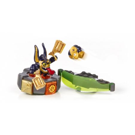 MEGA BLOKS 95473 non  CỔNG THÔNG TIN CHIẾN ĐẤU HUYỀN THOẠI bộ đồ chơi xếp lắp ráp ghép mô hình Skylanders LEGENDARY TRIGGER HAPPY BATTLE PORTAL 15 khối