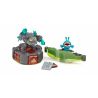 MEGA BLOKS 95441 non  CỔNG THÔNG TIN CHIẾN ĐẤU PHÁ VỠ LĂNG KÍNH bộ đồ chơi xếp lắp ráp ghép mô hình Skylanders PRISM BREAK BATTLE PORTAL 16 khối