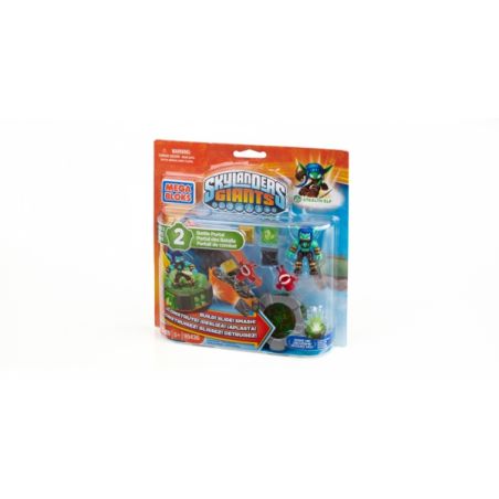 MEGA BLOKS 95436 non  CỔNG THÔNG TIN CHIẾN ĐẤU CỦA STEALTH ELF bộ đồ chơi xếp lắp ráp ghép mô hình Skylanders STEALTH ELF'S BATTLE PORTAL 18 khối