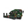 XINGBAO XB-06046 06046 XB06046 non  XE VẬN CHUYỂN TĂNG MAN HX-81 bộ đồ chơi xếp lắp ráp ghép mô hình Military Army SLT MAMMUT Quân Sự Bộ Đội 1912 khối