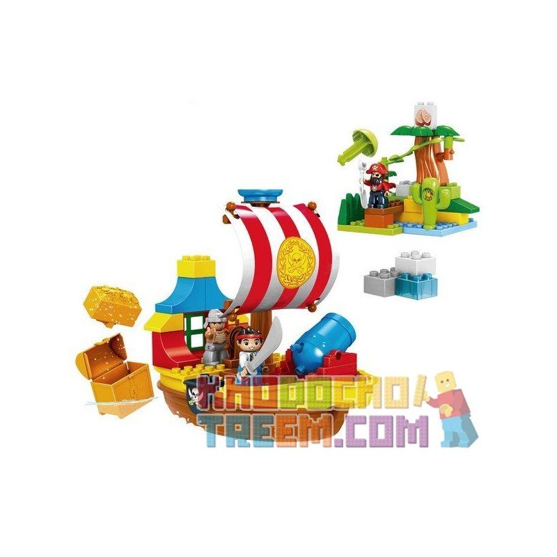 Duplo 10514 jake's pirate best sale ship bucky