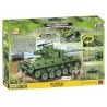 COBI CHARACTER BUILDING 2543 COBI-2543 COBI2543 non  M24 XIAFEI TANK. bộ đồ chơi xếp lắp ráp ghép mô hình Military Army M24 CHAFFEE Quân Sự Bộ Đội 588 khối
