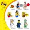 FOLY FL1002 1002 F008 F009 F010 F011 F012 F013 F014 F015 F016 non  SPONGE BABY. bộ đồ chơi xếp lắp ráp ghép mô hình Movie & Game SPONGE BOB SQUARE PANTS Phim Và Trò Chơi