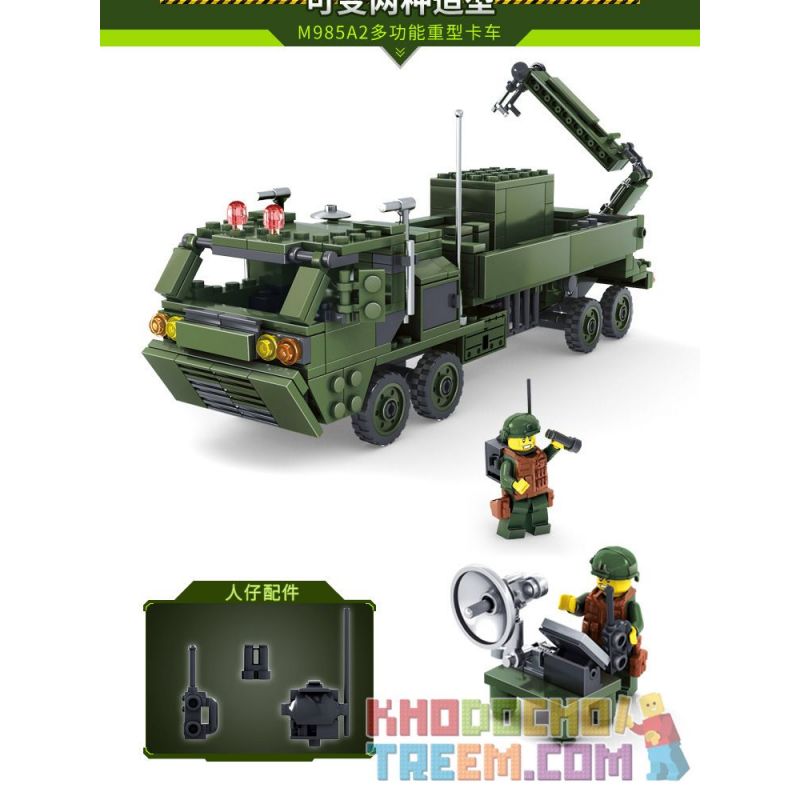 Kazi KY84038 84038 non  30N6E2 HƯỚNG DẪN VIÊN CHIẾU SÁNG XE RADAR TẢI HẠNG NẶNG ĐA CHỨC NĂNG M985A2 bộ đồ chơi xếp lắp ráp ghép mô hình Field Army FIELD ARMY MISSILE LAUNCH VEHICLE Chiến Trường 534 khối Kazi KY84038 84038 non  30N6E2 HƯỚNG DẪN VIÊN CHIẾU SÁNG XE RADAR TẢI HẠNG NẶNG ĐA CHỨC NĂNG M985A2 bộ đồ chơi xếp lắp ráp ghép mô hình Field Army FIELD ARMY MISSILE LAUNCH VEHICLE Chiến Trường 534 khối