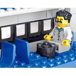 ZHEGAO QL0310 0310 non  TÀU CAO TỐC HÀI HÒA bộ đồ chơi xếp lắp ráp ghép mô hình Trains RAIL TRANSIT Tàu Hỏa 941 khối