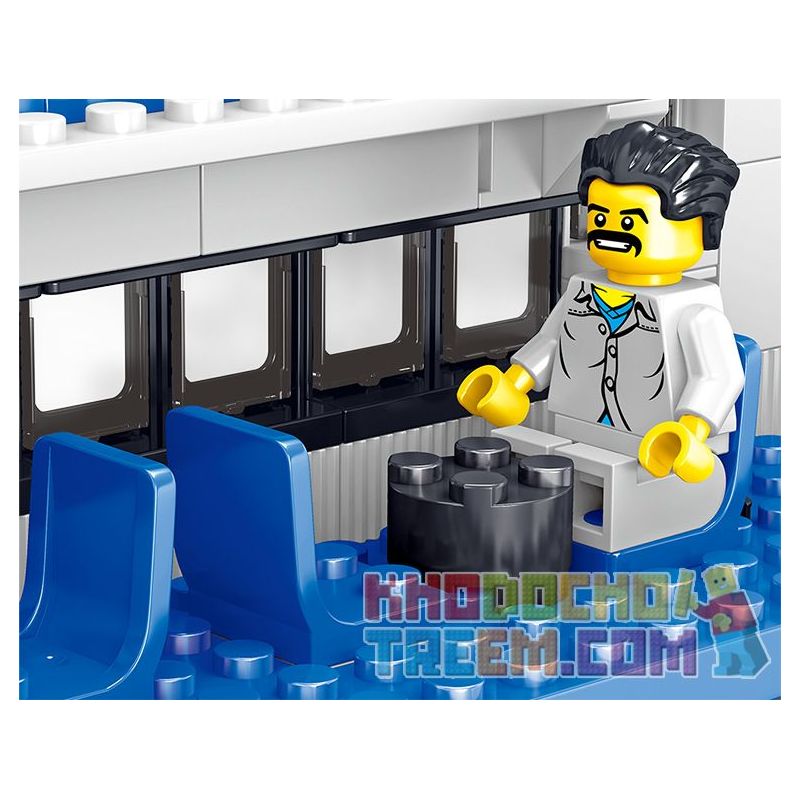 ZHEGAO QL0310 0310 non  TÀU CAO TỐC HÀI HÒA bộ đồ chơi xếp lắp ráp ghép mô hình Trains RAIL TRANSIT Tàu Hỏa 941 khối