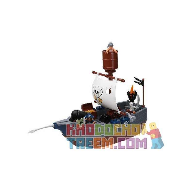 NOT Lego Duplo DUPLO 7881 Pirate Ship, HYSTOYS HONGYUANSHENG AOLEDUOTOYS HG-1277 1277 HG1277 Xếp hình thuyền cướp biển 40 khối NOT Lego Duplo DUPLO 7881 Pirate Ship, HYSTOYS HONGYUANSHENG AOLEDUOTOYS HG-1277 1277 HG1277 Xếp hình thuyền cướp biển 40 khối