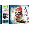CAYI 10062 non  WU ZILIANG SẼ XU HUANG bộ đồ chơi xếp lắp ráp ghép mô hình Chinatown Khu Phố Tàu 161 khối