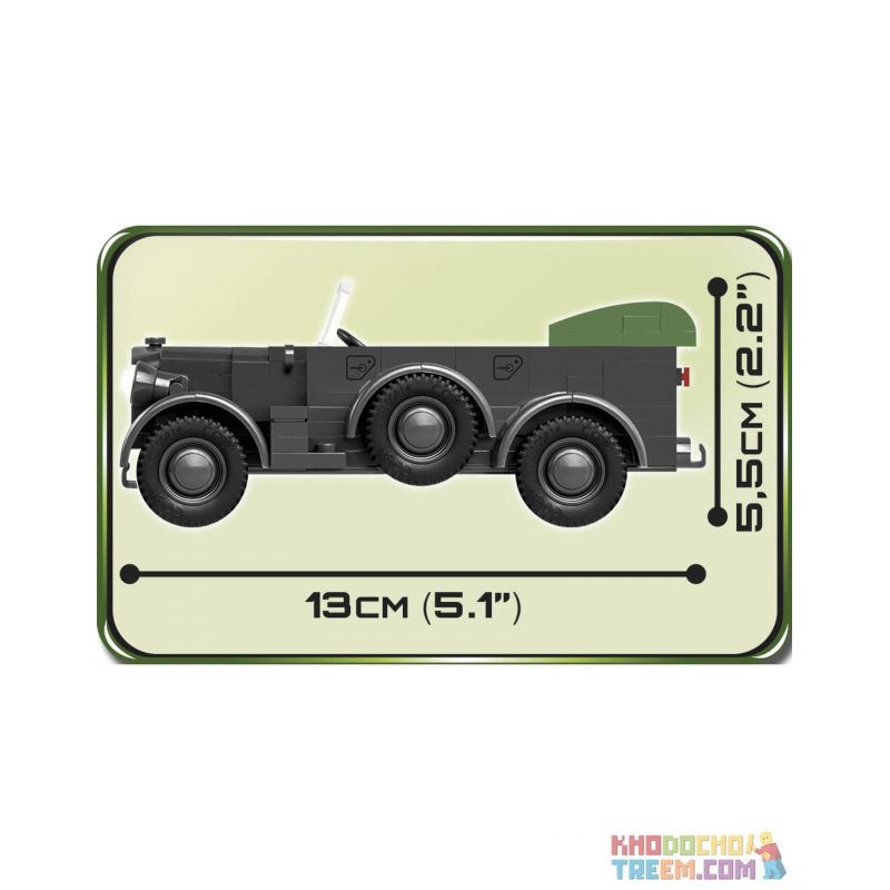 COBI CHARACTER BUILDING COBI-2404 2404 COBI2404 COBI-2405 2405 COBI2405 non  1937 HOYCH 901 KFZ. 15 ĐỨC TRUYỀN THÔNG RADIO HOHSHI bộ đồ chơi xếp lắp ráp ghép mô hình Military Army 1937 HORCH 901 (KFZ.15) Quân Sự Bộ Đội 185 khối