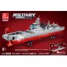 JIESTAR 60001 non  KẺ HỦY DIỆT 052C. bộ đồ chơi xếp lắp ráp ghép mô hình Military Army MILITARY WORLD 052C Quân Sự Bộ Đội 1487 khối