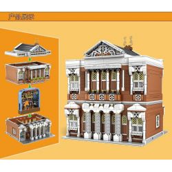 MouldKing 16032 Mould King 16032 non  XIAOCHENG CHƠI HỘI TRƯỜNG bộ đồ chơi xếp lắp ráp ghép mô hình Modular Buildings NOVATOWN CONCERT HALL Mô Hình Nhà Cửa 2875 khối