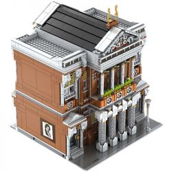 MouldKing 16032 Mould King 16032 non  XIAOCHENG CHƠI HỘI TRƯỜNG bộ đồ chơi xếp lắp ráp ghép mô hình Modular Buildings NOVATOWN CONCERT HALL Mô Hình Nhà Cửa 2875 khối
