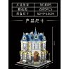 MouldKing 11005 Mould King 11005 non  CỬA HÀNG QUẦN ÁO CÔNG VIÊN bộ đồ chơi xếp lắp ráp ghép mô hình Disney Princess MKINGLAND COSTUME SHOP Công Chúa 2805 khối