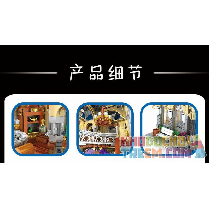 MouldKing 11005 Mould King 11005 non  CỬA HÀNG QUẦN ÁO CÔNG VIÊN bộ đồ chơi xếp lắp ráp ghép mô hình Disney Princess MKINGLAND COSTUME SHOP Công Chúa 2805 khối