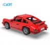 DOUBLEE CADA C61045 61045 non  XE THỂ THAO RETRO PORSCHE 911 12 5 tỷ lệ 1:12.5 bộ đồ chơi xếp lắp ráp ghép mô hình Creator Expert Chuyên Gia Sáng Tạo 1429 khối