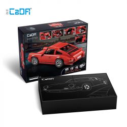 DOUBLEE CADA C61045 61045 non  XE THỂ THAO RETRO PORSCHE 911 12 5 tỷ lệ 1:12.5 bộ đồ chơi xếp lắp ráp ghép mô hình Creator Expert Chuyên Gia Sáng Tạo 1429 khối