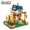AUSINI 28801 non  NHÀ MÁY RƯỢU VANG. bộ đồ chơi xếp lắp ráp ghép mô hình City FARM Thành Phố 453 khối