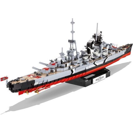 COBI CHARACTER BUILDING COBI-4823 4823 COBI4823 non  OU ROOT PRINCE HẠNG NẶNG CRUISER bộ đồ chơi xếp lắp ráp ghép mô hình Military Army PRINCE EUGEN HEAVY CRUISER Quân Sự Bộ Đội 1790 khối