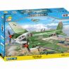 COBI CHARACTER BUILDING COBI-5717 5717 COBI5717 non  MÁY BAY NÉM BOM HE 111 P-2 bộ đồ chơi xếp lắp ráp ghép mô hình Military Army HEINKEL 111 P-2 Quân Sự Bộ Đội 675 khối