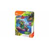 MEGA BLOKS FFC55 non  XE TAY GA LẺN CỦA RAFF bộ đồ chơi xếp lắp ráp ghép mô hình Teenage Mutant Ninja Turtles RAPH STEALTH SKI SPYDER Ninja Rùa 63 khối