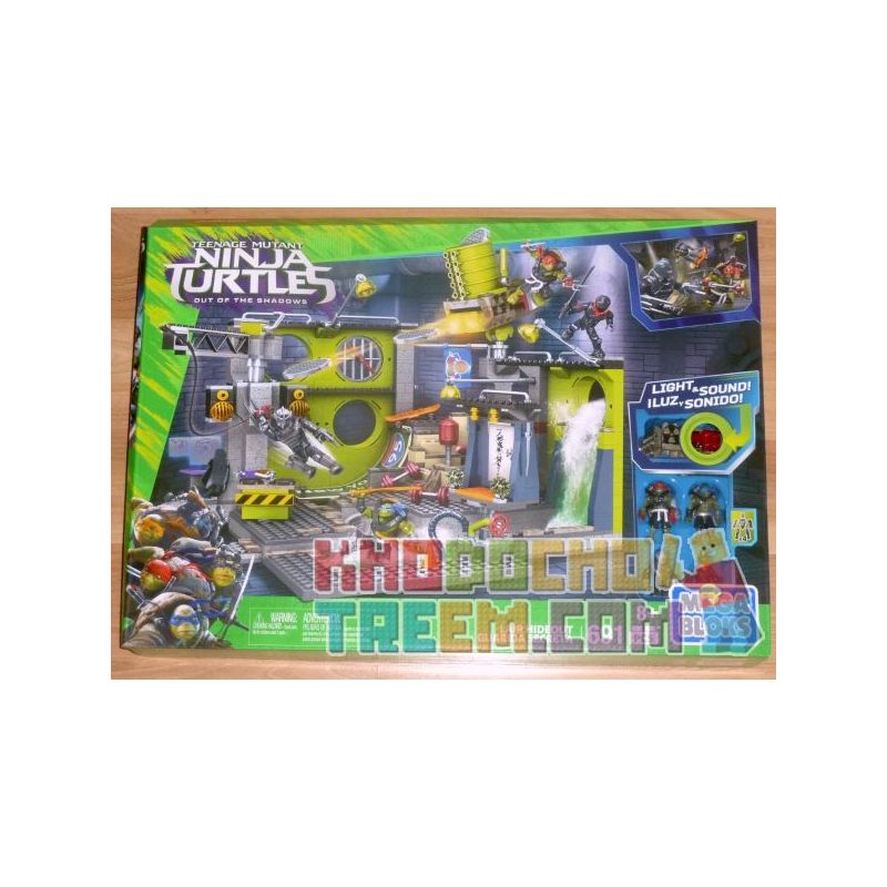 Mega bloks teenage mutant ninja turtles out of the shadows deals lair hideout