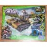 MEGA BLOKS DPF81 non  RỪNG NHIỆT ĐỚI bộ đồ chơi xếp lắp ráp ghép mô hình Teenage Mutant Ninja Turtles JUNGLE TAKEDOWN Ninja Rùa 273 khối