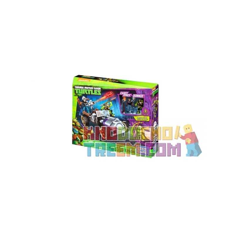 Mega bloks teenage mutant ninja turtles donnie turtle hot sale racer