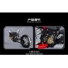 SHENZHEN RAEL ENTERTAINMENT 50051 non  DUKADI PANIGALE V4S. bộ đồ chơi xếp lắp ráp ghép mô hình  DUCATI V4S Kỹ Thuật Công Nghệ Cao Mô Hình Phương Tiện 827 khối