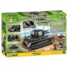COBI CHARACTER BUILDING COBI-2548 2548 COBI2548 non  XE TĂNG KHÔNG KHÍ CYCLONE bộ đồ chơi xếp lắp ráp ghép mô hình Military Army FLAKPANZER IV WIRBELWIND Quân Sự Bộ Đội 580 khối