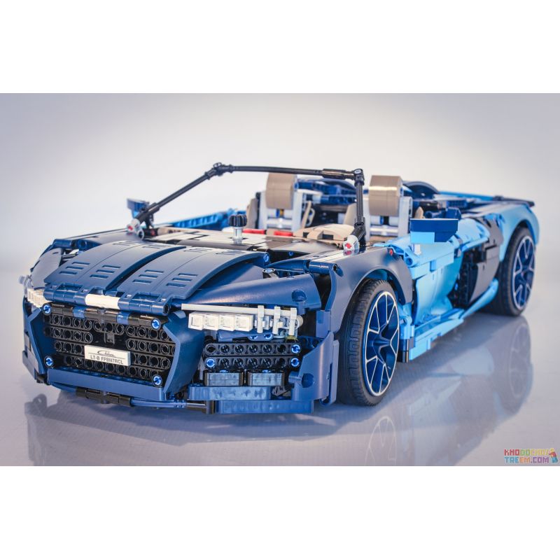 REBRICKABLE MOC-63528 63528 MOC63528 SUPER 18K K92 non Lego AUDI R8 SPYDER 1 tỷ lệ 1:8 bộ đồ chơi xếp lắp ráp ghép mô hình Technic AUDI R8 SPYDER 42083 B MODEL Kỹ Thuật Công Nghệ Cao Mô Hình Phương Tiện 2701 khối