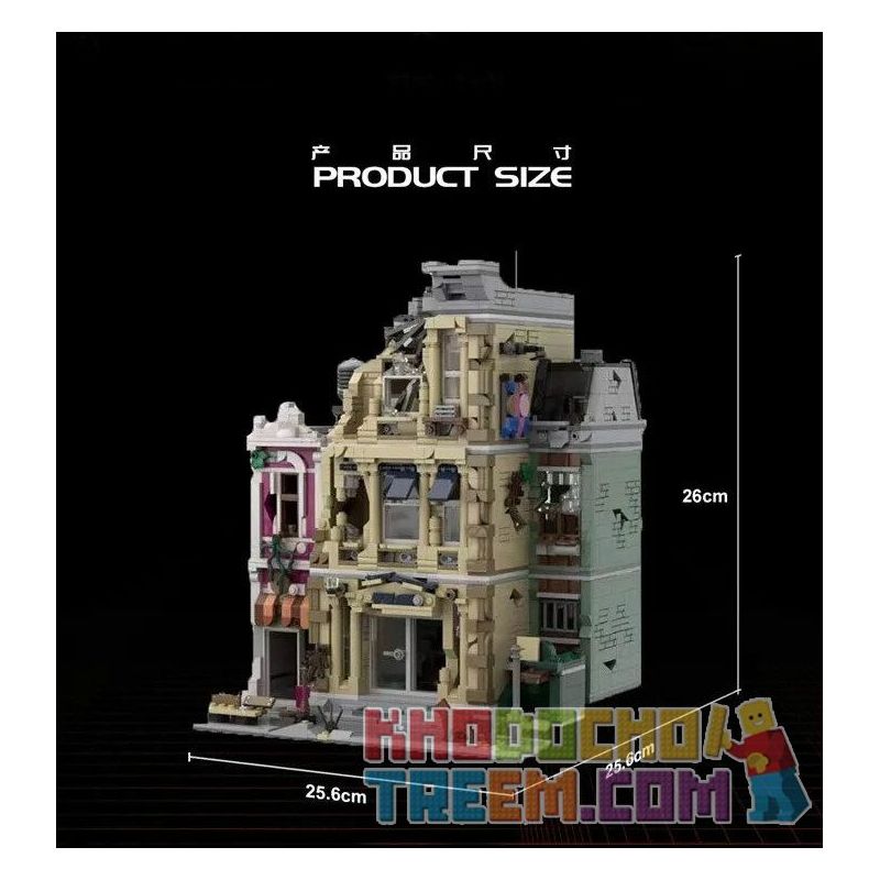 REBRICKABLE MOC-66832 66832 MOC66832 SUPER 18K K131 non  CỤC CẢNH SÁT THẾ GIỚI KẾT THÚC bộ đồ chơi xếp lắp ráp ghép mô hình Modular Buildings THE LAST OF WORLD APOCALYPSE POLICE STATION Mô Hình Nhà Cửa 2689 khối REBRICKABLE MOC-66832 66832 MOC66832 SUPER 18K K131 non  CỤC CẢNH SÁT THẾ GIỚI KẾT THÚC bộ đồ chơi xếp lắp ráp ghép mô hình Modular Buildings THE LAST OF WORLD APOCALYPSE POLICE STATION Mô Hình Nhà Cửa 2689 khối