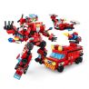 PanlosBrick 620001 Panlos Brick 620001 non  FIRECRO. bộ đồ chơi xếp lắp ráp ghép mô hình Super Warrios SUPER WARRIOR Siêu Chiến Binh