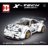 HAPPY BUILD SHINEYU XINYU YC-QC016 QC016 YCQC016 non  PORSCHE 911 THÂN RỘNG 8 tỷ lệ 1:10 bộ đồ chơi xếp lắp ráp ghép mô hình  PORSCHE 911 RWB Kỹ Thuật Công Nghệ Cao Mô Hình Phương Tiện 2525 khối