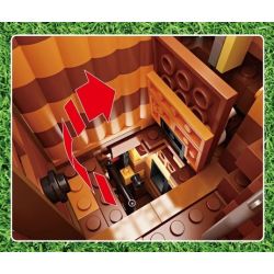 MouldKing 16033 16033D Mould King 16033 16033D non  NHÀ TRÊN CÂY bộ đồ chơi xếp lắp ráp ghép mô hình Modular Buildings NOVATOWN TREE HOUSE Mô Hình Nhà Cửa 3958 khối