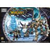 MEGA BLOKS 91008 non  ARTHAS VÀ SINDRAGOSA. bộ đồ chơi xếp lắp ráp ghép mô hình Computer Games ARTHAS AND SINDRAGOSA Trò Chơi 150 khối