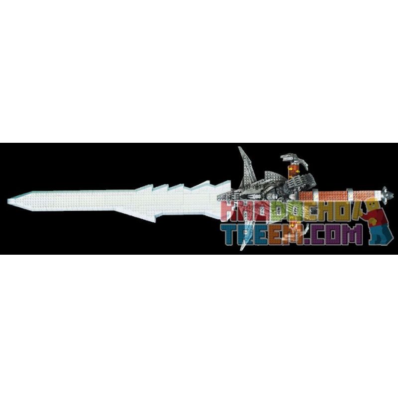 MEGA BLOKS BLIZZCON_FROSTMOURNE _FROSTMOURNE non Lego SƯƠNG GIÁ bộ đồ chơi xếp lắp ráp ghép mô hình Computer Games Trò Chơi