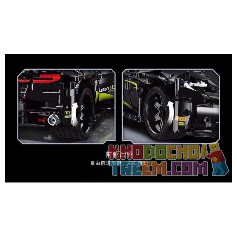 REBRICKABLE MOC-62260 62260 MOC62260 SUPER 18K K85 K136 non  ASTON MARTIN DB11. bộ đồ chơi xếp lắp ráp ghép mô hình  Kỹ Thuật Công Nghệ Cao Mô Hình Phương Tiện 1905 khối