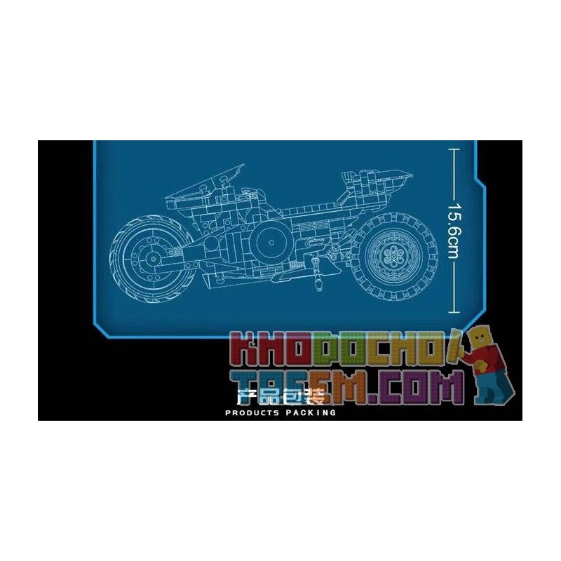 SUPER 18K K84 non  MOTOR MOTOR. bộ đồ chơi xếp lắp ráp ghép mô hình YAIBA KUSANAGI 668 khối